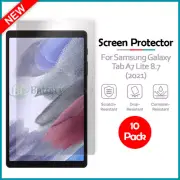 10-Pack LCD Clear Screen Protector for Samsung Galaxy Tab A7 Lite 8.7 (2021)