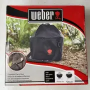 Weber Smokey Joe Black Carry Storage Bag BBQ Grill w/ Strap - 7154 NEW