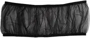 Seed Catcher, Nylon Mesh Net Cover Large Size Bird Cage Cover, for Parakeets Pet Products for Shell(Black)