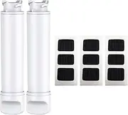 [HYJJ] Fridge Water Filter + 3X Air Filter Compatible with Electrolux Westinghouse EPTWFU01 EPTWFU01T EPTWFU01C EHE6899BA ACC024 A13402905 ULX220 807946705 WSE6870SA WHE6874SA - 5 Pack