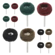 20 Pcs Scouring Pad Grinding Head Wheel Polishing Kit Buffing Pads for Drill