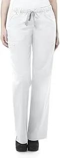 [WonderWink] Womens 504PX Petite-Plus-Size Wonderwork Straight Leg Cargo Scrub Pant Medical Scrubs Pants