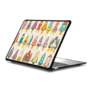 MacBook Air 13-inch (M1 / Intel) Impact Case retro rockets eggshell macbook