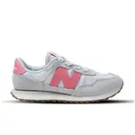 紐巴倫 運動鞋 NEW BALANCE KIDS 237 BUNGEE 蕾絲灰色 GRIS 粉色