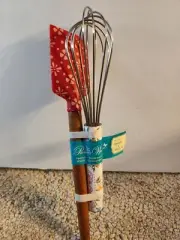 Brand New Pioneer Woman Sweet Rose Spatula & Whisk Set!