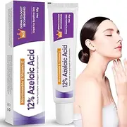 Azelaic Acid 12% Serum for Acne, Azelaic Acid Cream for Acne, blemishes and Pimples, Nicotinamide Serum Balances Excess Sebum for Smooth Skin, Ease Pimple Clarify Skin Soothe Irritation(1PCS)