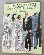 Bride and Groom Fashion Paper Dolls