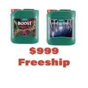 CANNA BOOST 5L + CANNA RHIZOTONICS 5L For $999 Freeship