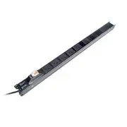 PowerShield Power Distribution Unit Unmanaged 10 Way Vertical PDU with 10 Australian Sockets,15A Input, Power Cord 2m