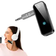 Bluetooth 5.0 Transmitter Receiver Audio Adapter 3.5mm AUX Audio Adapter