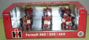 ERTL 1/64 Scale Vintage Farmall 460, 560, 660 3 pc Demonstrator Set. NIB