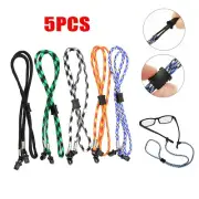 5PCS Sunglasses Neck Cord Strap Eyeglass Rope String Lanyard Holder Adjustable