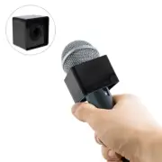 2Pcs Interview Logo Station Microphone Logo Cube Mic Logo Cube