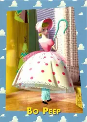 TOY STORY SERIES 1, 1995 SKYBOX PIXAR, TRADING CARD # 36, BO PEEP