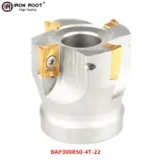 1P BAP300R50-4T-22 Face Mill 4 Flutes CNC Milling Cutter Tool For APMT1135 Inset