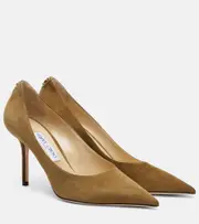 [Jimmy Choo] Jimmy Choo Love 85 suede pumps AU 5 green