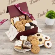 Dulcet Gift Baskets Gourmet Cookies Fresh Bakery Box Crumb Cakes Cookies