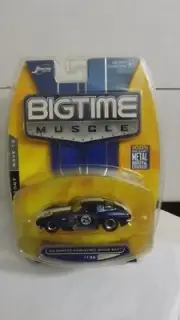 2007 Jada Big Time Muscle Blue '63 Chevy Corvette Sting Ray # 136 Wave 12