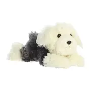 Aurora - Medium White Flopsie - 12" Edwin - Adorable Stuffed Animal