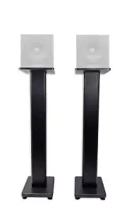 (2) Rockville 28" Studio Monitor Speaker Stands For Auratone 5C Monitors