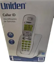Uniden D1364 Digital DECT 6.0 White Cordless Phone With Caller ID New-Open Box
