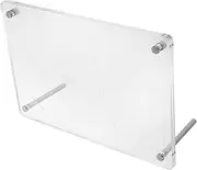 CANIGHT Acrylic CD Stand Rack Decorative Display Holder for and Cards Portable Design for Living Bedroom Decoration Acrylic Finish for Organizing Memories