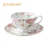 在飛比找momo購物網優惠-【Just Home】南法香頌新骨瓷咖啡杯盤組200ml(杯