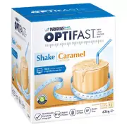 Optifast VLCD Caramel Weight Loss Shake - 12 x 53g Sachets High Protein Fibre