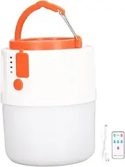 Grcfumo 1 Pc Camping Light, Camping Lantern Rechargeable Light, Voice Control Solar Camping Lamp 5 Mode Auto Induction USB Charging Tent Light for Outdoor