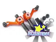 ALUMINUM FRONT KNUCKLE ARM OR TAMIYA 1/12 MIDNIGHT PUMPKIN LUNCH BOX UNIMOG 406
