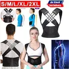 Back Posture Corrector Belt Adjustable Shoulder Support Body Brace Back Unisex