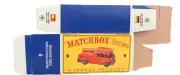 Matchbox #9 Merryweather Fire Engine ‘61-‘65 Type D Repro Box