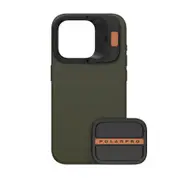 PolarPro LiteChaser Case for iPhone 15 Pro (Forest) + Defender