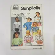 UNUSED VINTAGE SEWING PATTERN SIMPLICITY WOMENS PULLOVER DRESS OPENED
