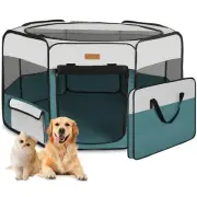 Dog Playpen Portable Pet Play Pen for Cat Puppies Rabbits Chickens Foldable L...