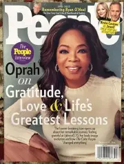 People Magazine December 25 Th 2023 Oprah Ryan O'Neal Kevin Costner Jewel