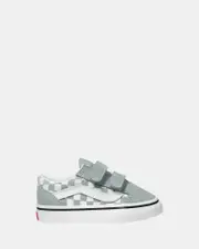 Old Skool V Check Infant Pure Grey