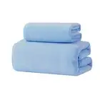 Gift, 2 Piece Quick-Dry Microfiber Towel Sets, Super Soft and Absorbent Bathr...