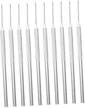 HAPINARY 10PCS Pottery Needle Tools Stainless Steel Carving Rods for Sculpting Detailing Cutting Clay Durable Sharp Needles for Easy Pottery Crafting