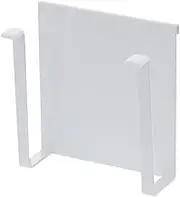 Yamazaki Industries 4197 Over The Sink Storage, Cutting Board Stand, Freestanding Mesh Panel, Cutting Board Hanger, Tower, White