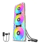 Matrix-White 56 Addressable RGB LEDs 360MM All-in-One Square Frame Integrated...