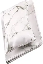 SAFIGLE 1Set Comfortable Nail Art Hand Rest Pad Wrist Support for Manicure Arm Rest for Nail Technicians Stylish Marble Design Easy to Carry