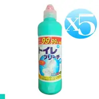 在飛比找ETMall東森購物網優惠-日本 火箭石鹼 馬桶清潔劑 500ml 5入組