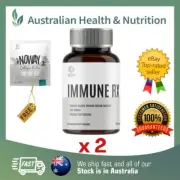 2 x ATP SCIENCE IMMUNE RX 90 CAPSULES + FREE SAME DAY POST & SAMPLE UBD 03/24