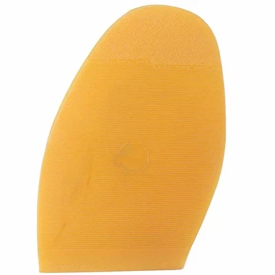 (Yellow Forefoot)Leather Shoes Rubber Wearproof Outsoles Handmade Shoes