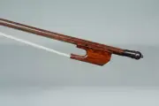 A master Baroque Style dark Snakewood Violin Bow.59.7G!Free bow case