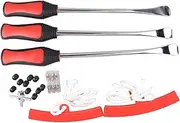 Zohisin tire Repair Tool Set tire Change kit 30 0×11 0×3 Spoon levers tire Lever Tool Spoons Tires Change kit Easy to use with for Motorcycle Insertion Firm Handle Grip