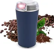Weinsamkeit Electric Coffee Grinder, Multifunction Coffee Grinder 200 W with Stainless Steel Blades Electric Coffee Grinder Protection Against Overheating Portable Coffee Grinder for Beans Spices
