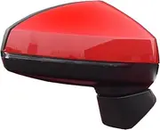 Car Accessories Compatible For Audi A3 2014 2015 2016 2017 2018 2019 2020 2021 Auto Outside Door Rearview Mirror Assemblys 6/8PIN(6pin Right Red)