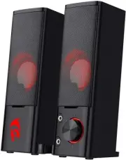 Redragon GS550 PC Gaming Speakers 2.0 Channel Desktop Computer Sound Bar with C